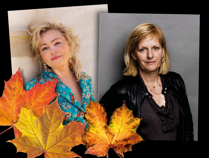 Forfatterne Astrid Saalbach og Annette Bjergfeldt