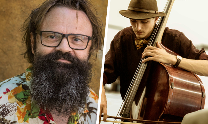 Jens Blendstrup (fotograf: Lars Gundersen) og Albert Reinholdt 