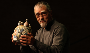 Bent Haller modtager Ordkraftprisen 2023.