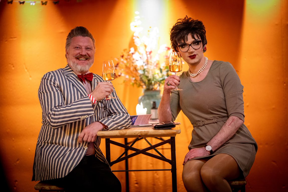 Lars Henriksen og Chantal Al Arab